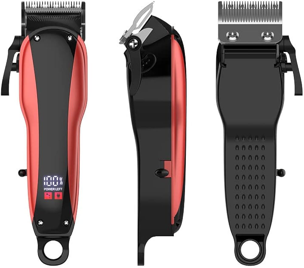 💈 SportsMan SM-6202 Professional Rechargeable Hair & Beard Trimmer – Cordless Grooming Clipper