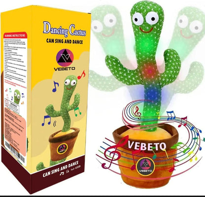 Dancing Cactus Talking Toy – Singing, Dancing, and Talking Cactus