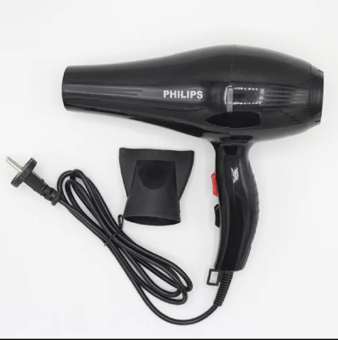 Philips Hair Dryer – Fast-Drying, Lightweight Hair Blower with Multiple Heat Settings