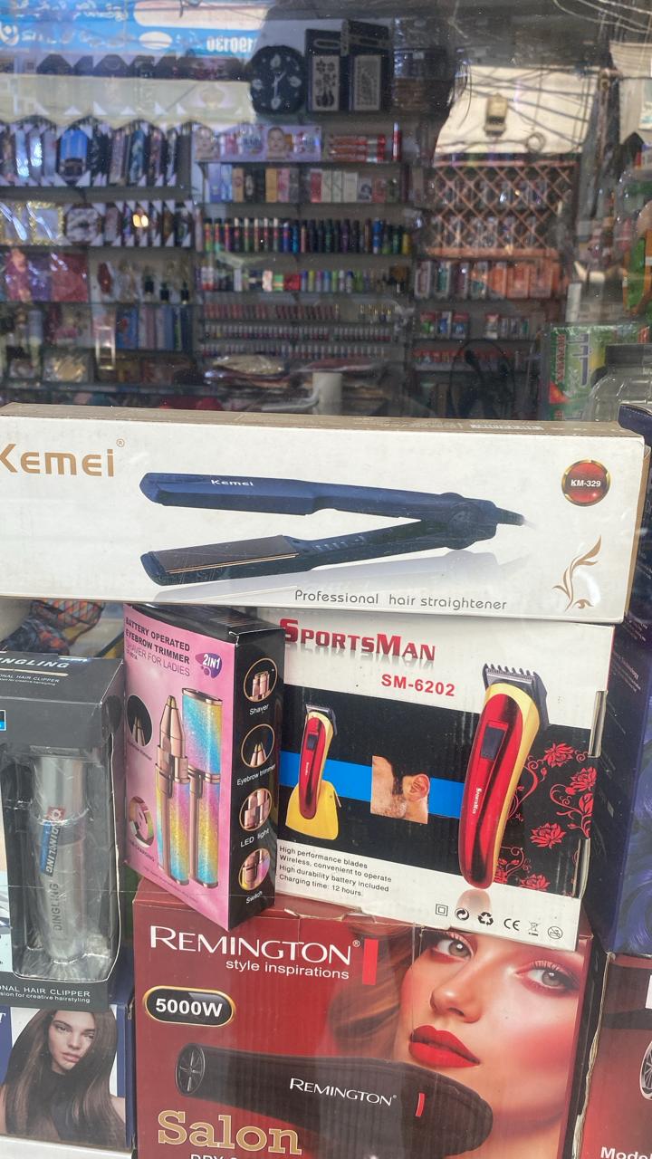 🔥 Kemei Professional Hair Straightener – Wide Plate Ceramic Flat Iron for Smooth, Shiny Hair